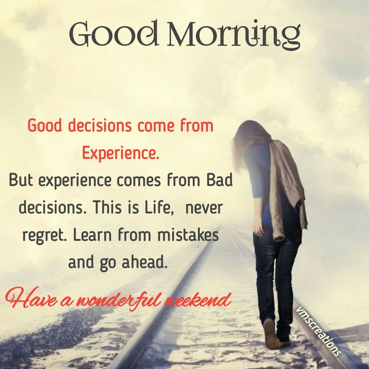 good morning
