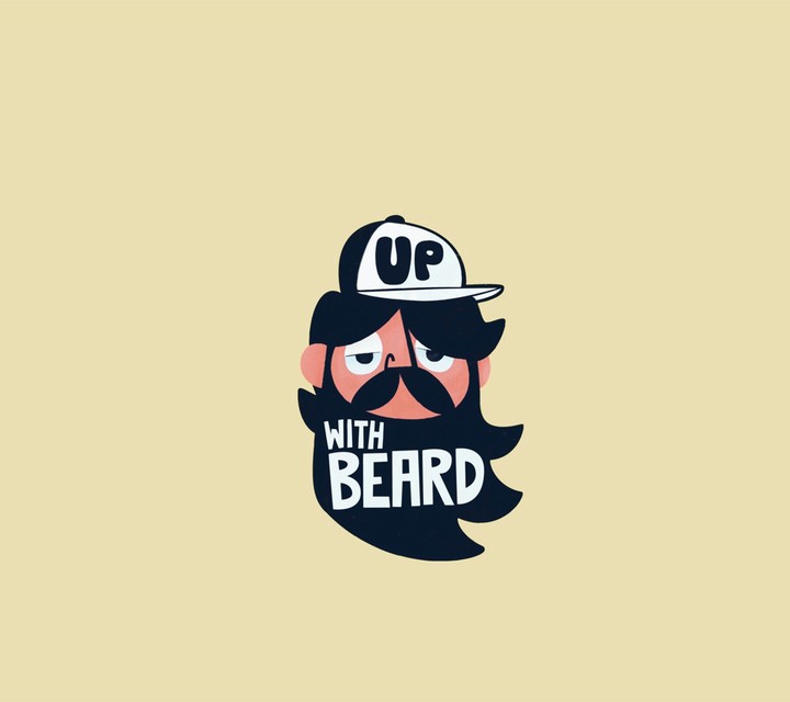 beard and mouthstach