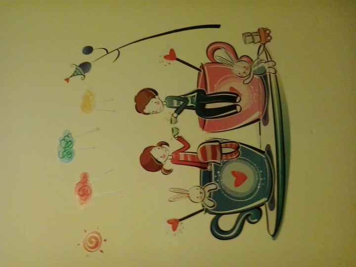 lovely picture on wall