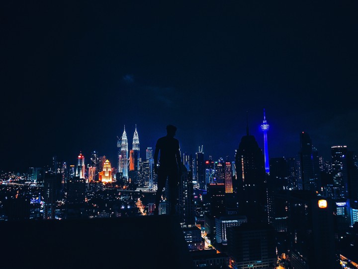Nightview in Kuala Lumpur.