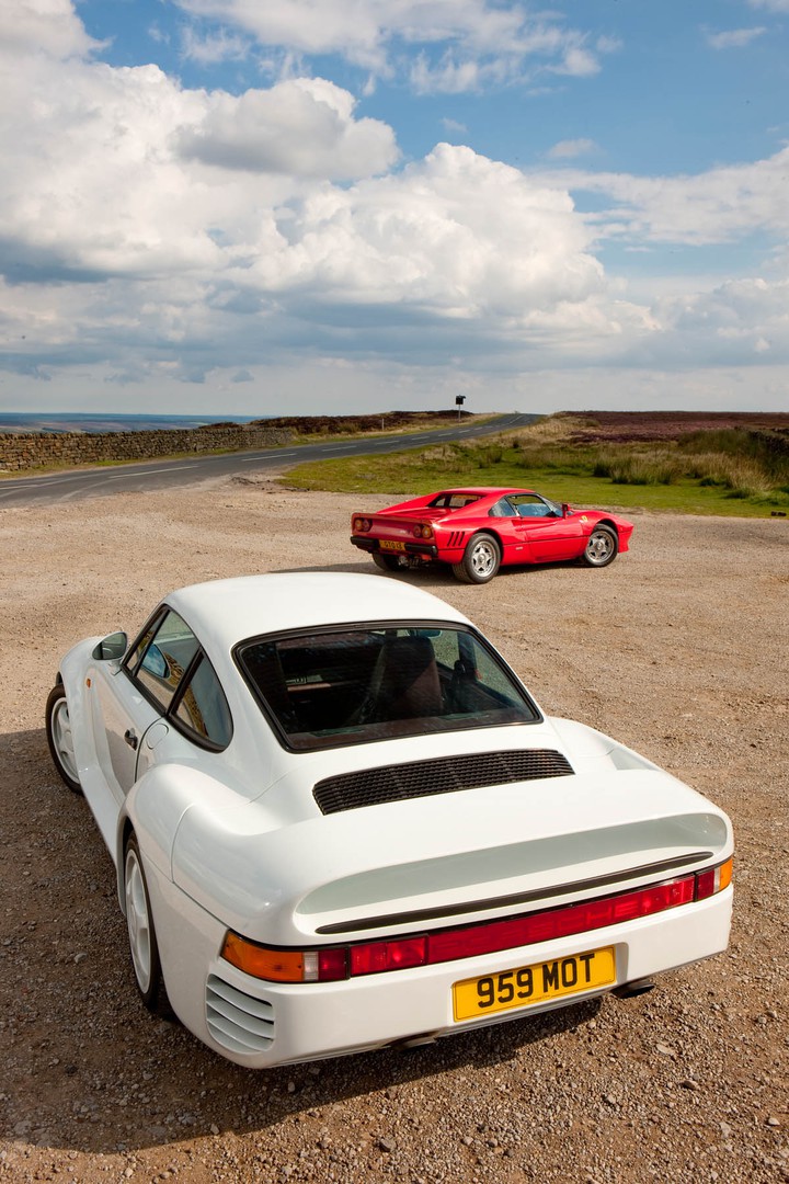 porsche and ferrari