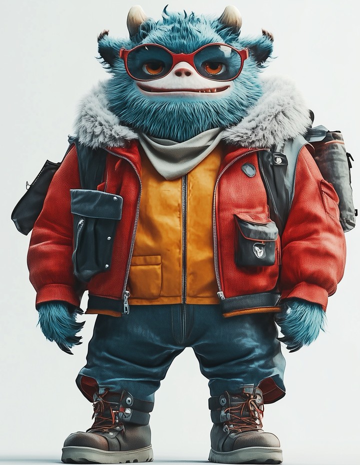 Cute monster