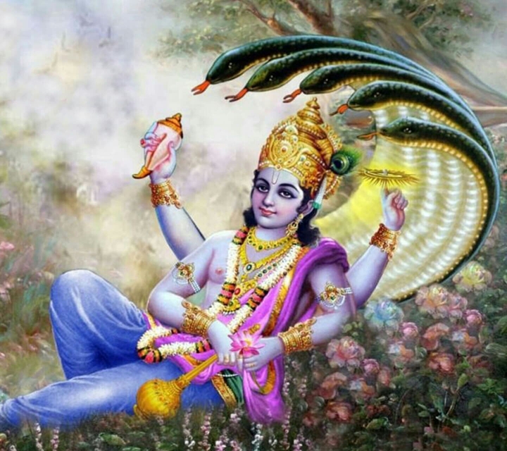 I like Vishnu god