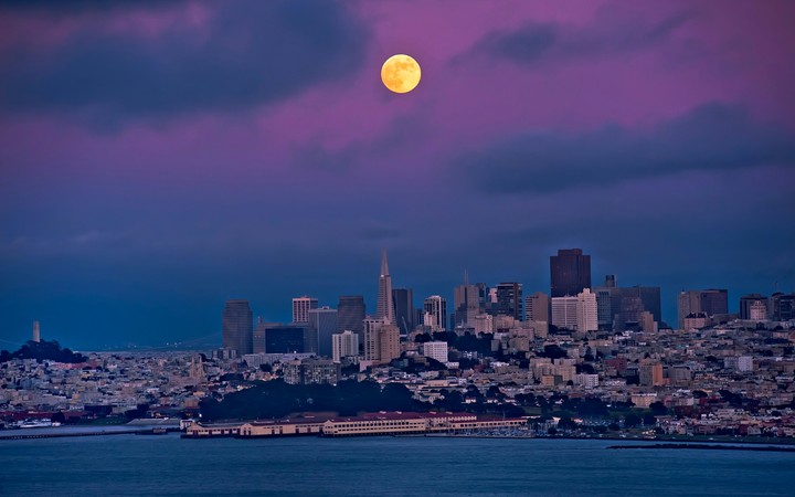 beautiful moon