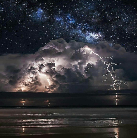 thunder lightning
