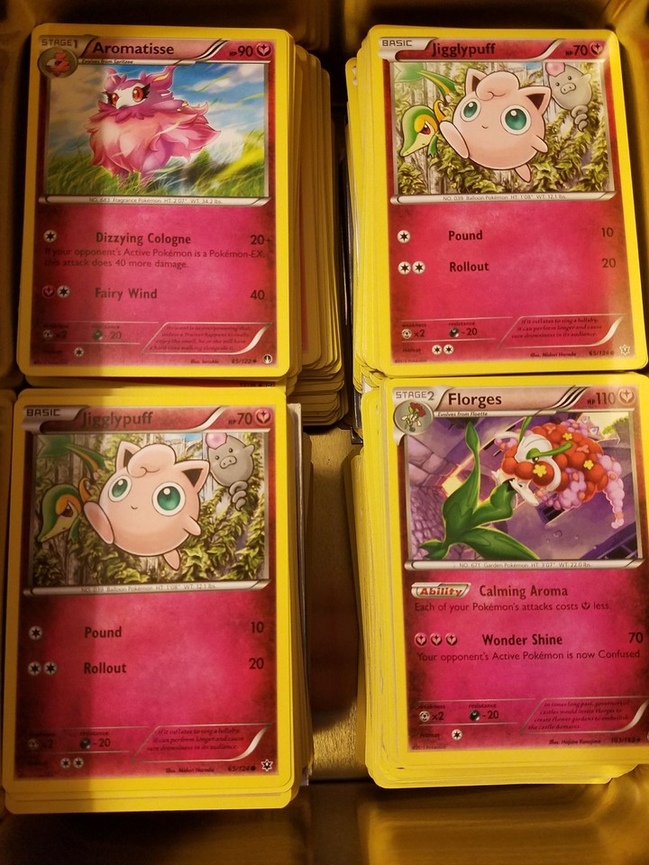 Pink Pokemon  Cards