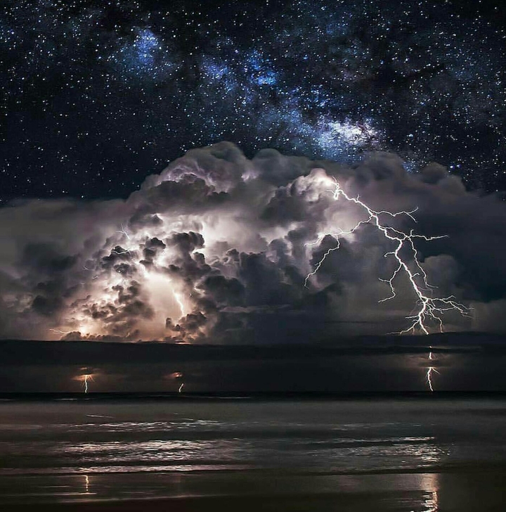 thunder lightning