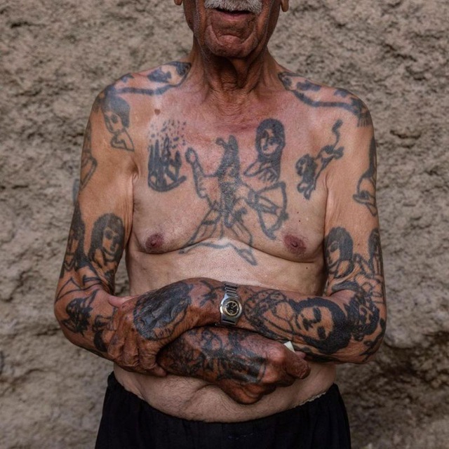 oldman's tatto