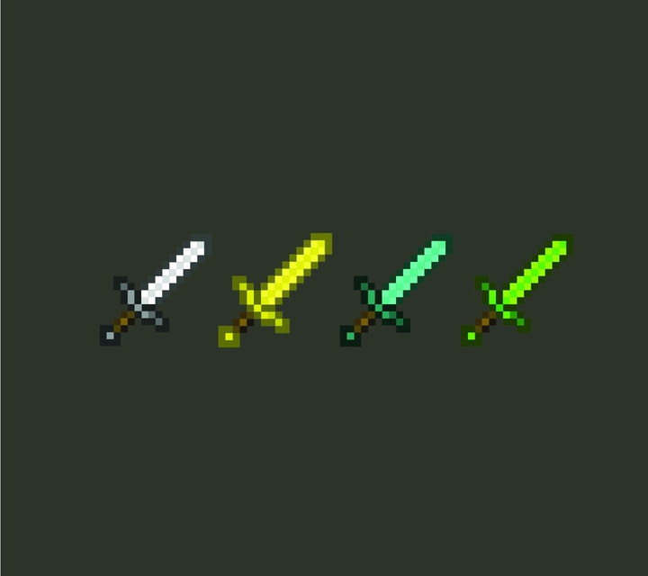 Minecraft swords
