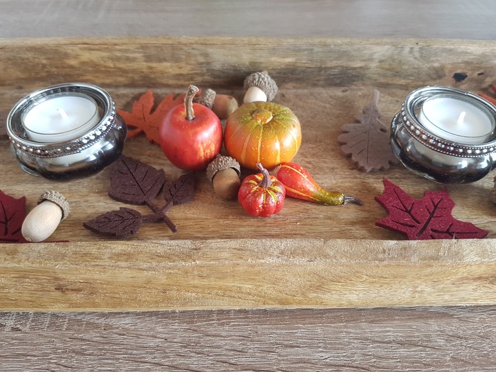 The autumn is here