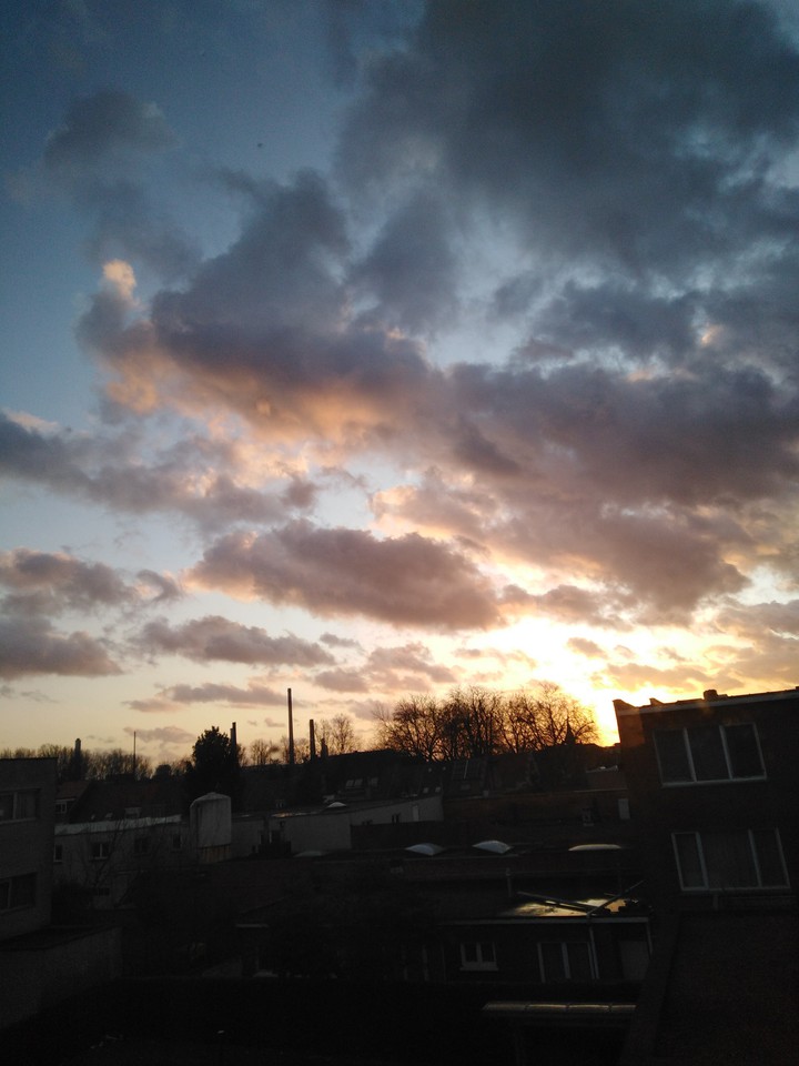 the sky