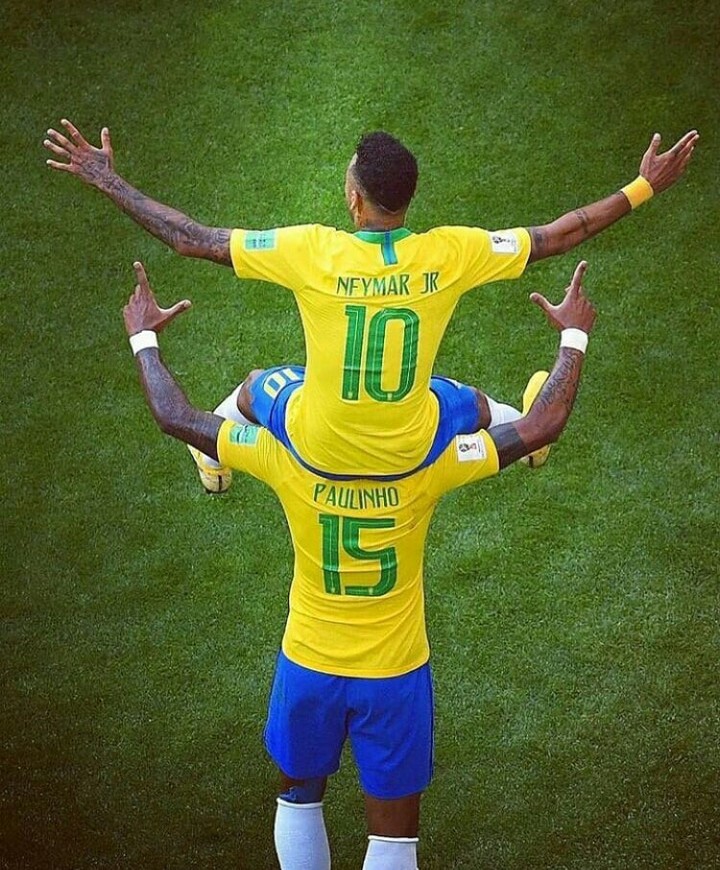 Neymar and Paulinho