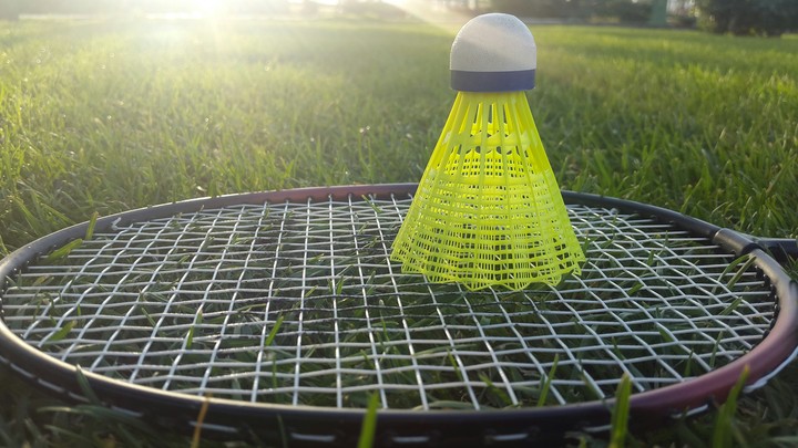 Badminton in the evening