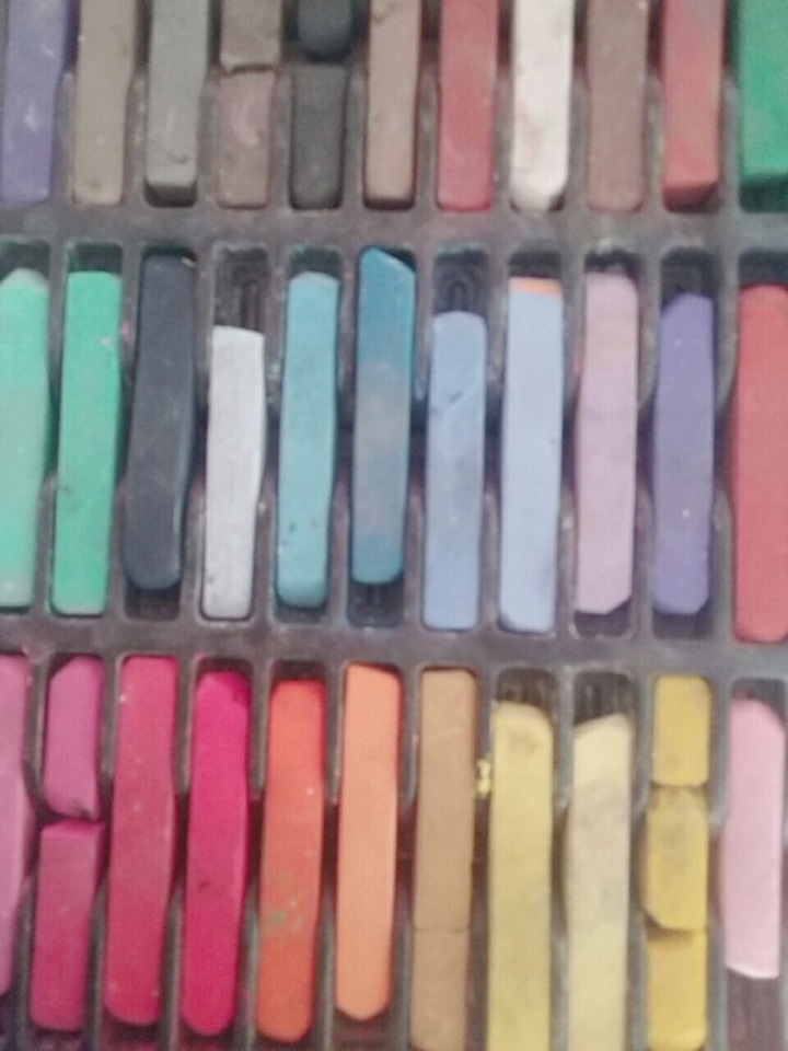tizas pastel colores