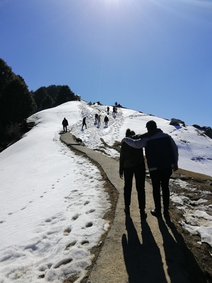 snowy love trek