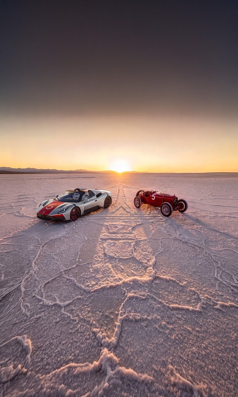 tapety Desert, roadster
