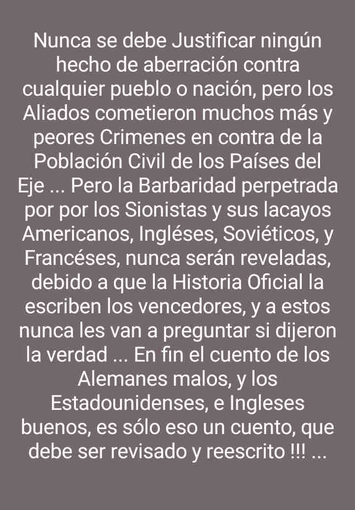 De Holocuentos Sionistas y Otras Falacias...