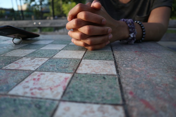 Checkered