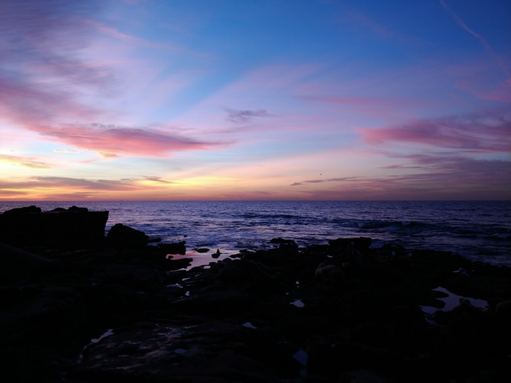 Serene sunset