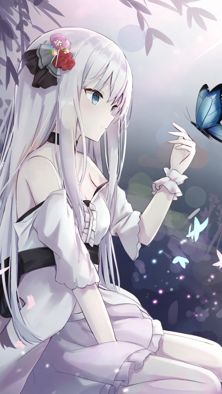 white cute girl