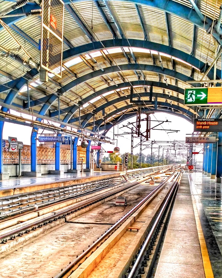 luv ❤️ India metro station