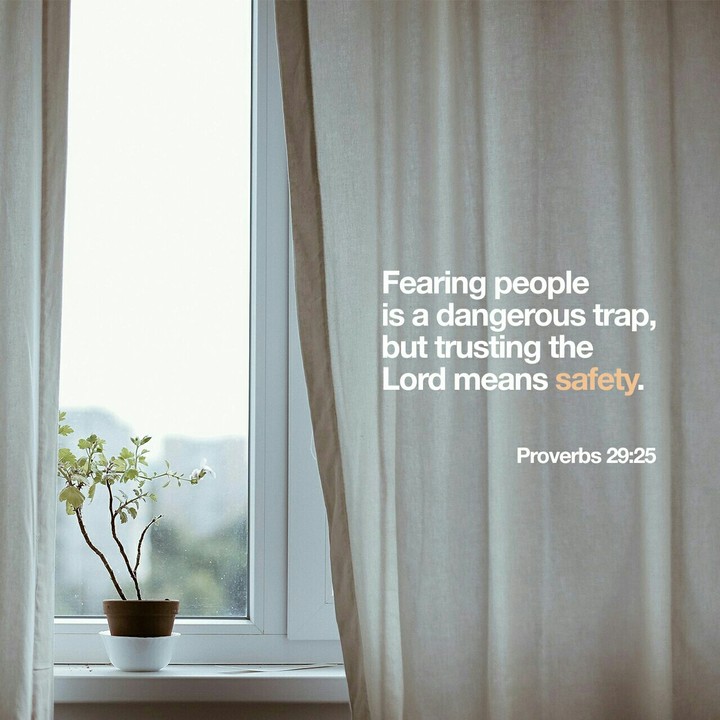 Proverbs 29:25
