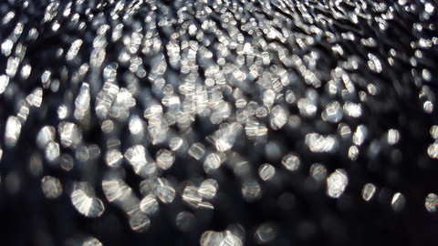 Glittering mat