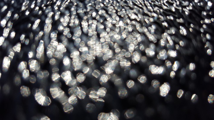 Glittering mat