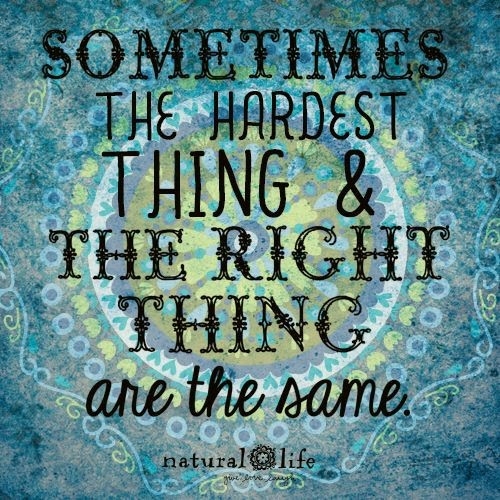 Do the Right Thing