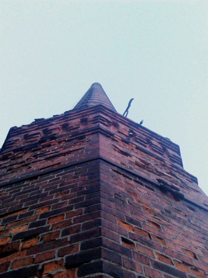 Old factory chimney.