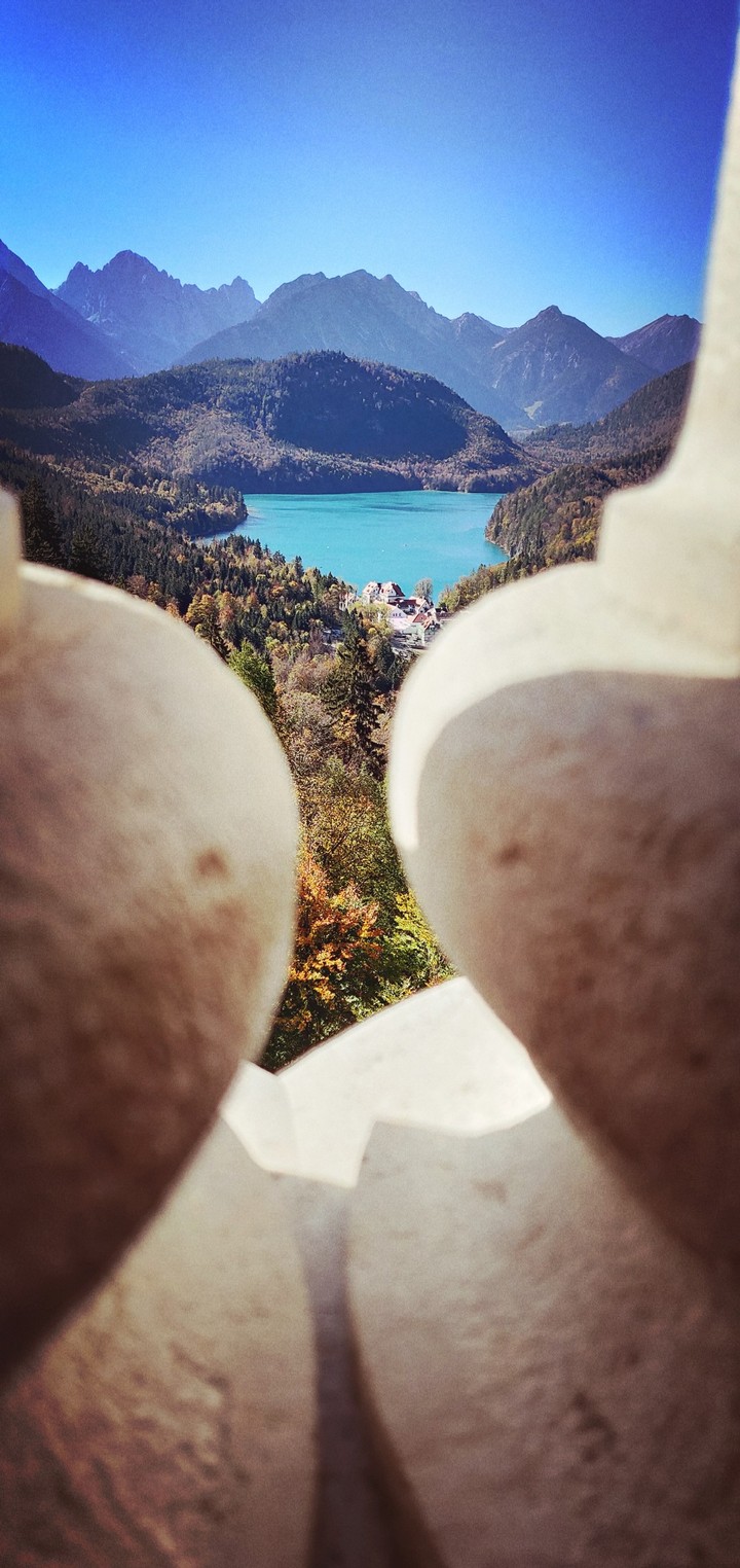 Neuschwanstein castle view