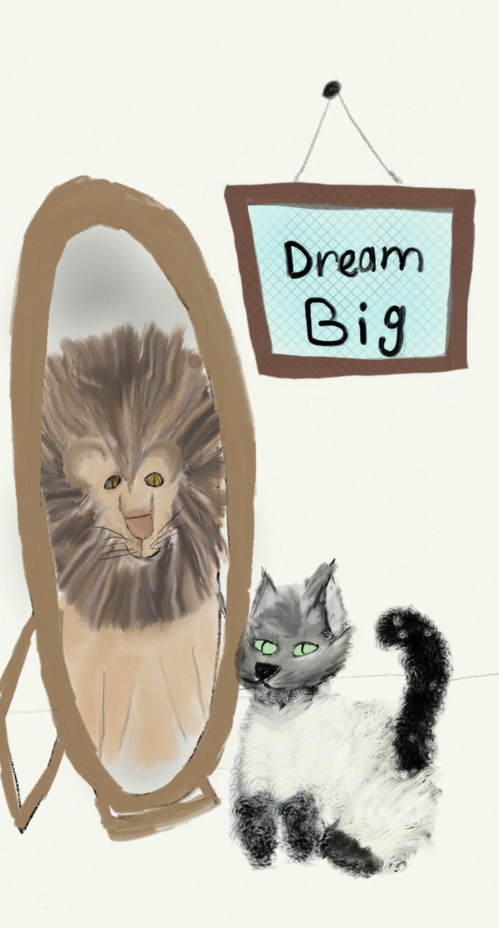 Dream Big by JenM Art