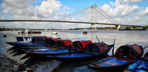 a morning at the ganges.