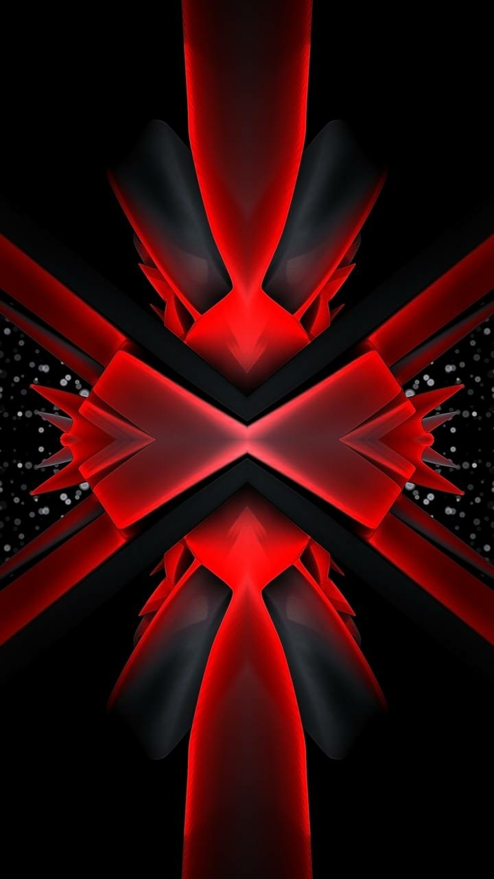 Black Red 3D