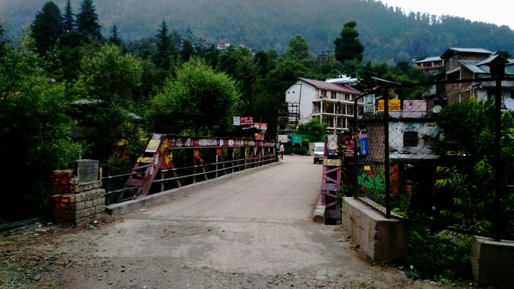 Bridge to old Manali