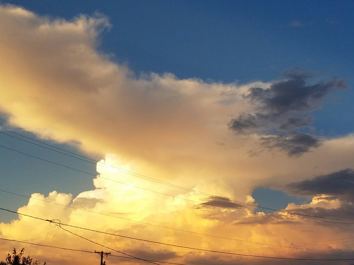 Burning Clouds over Mesa Az