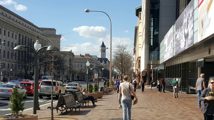 DC busy streets