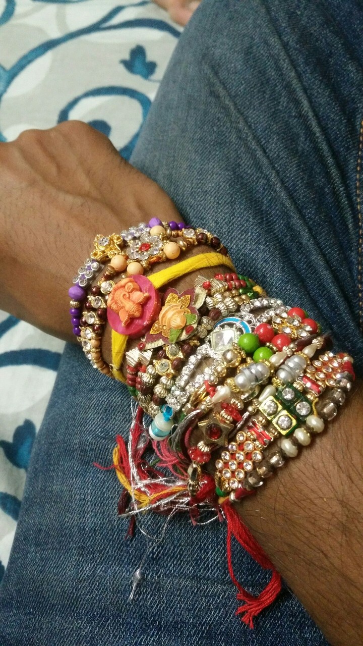 Rakhi.  Raksha bandhan