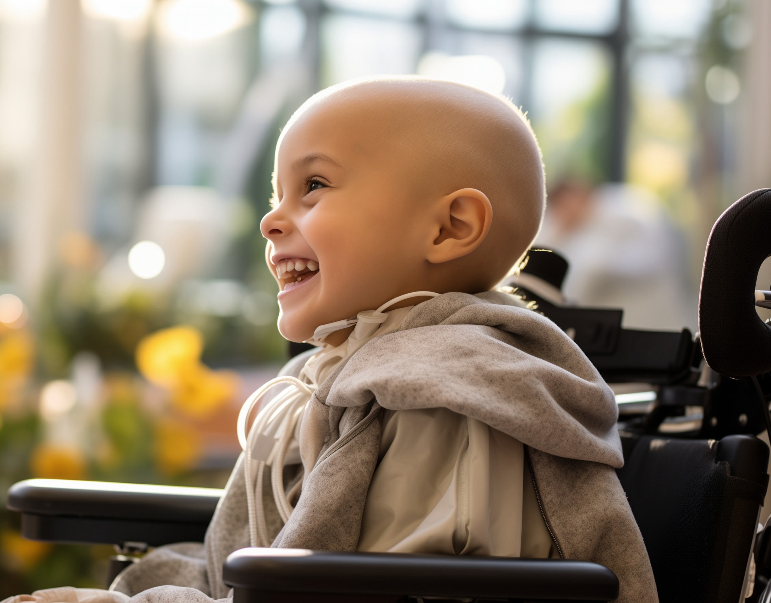 Kid in hospital