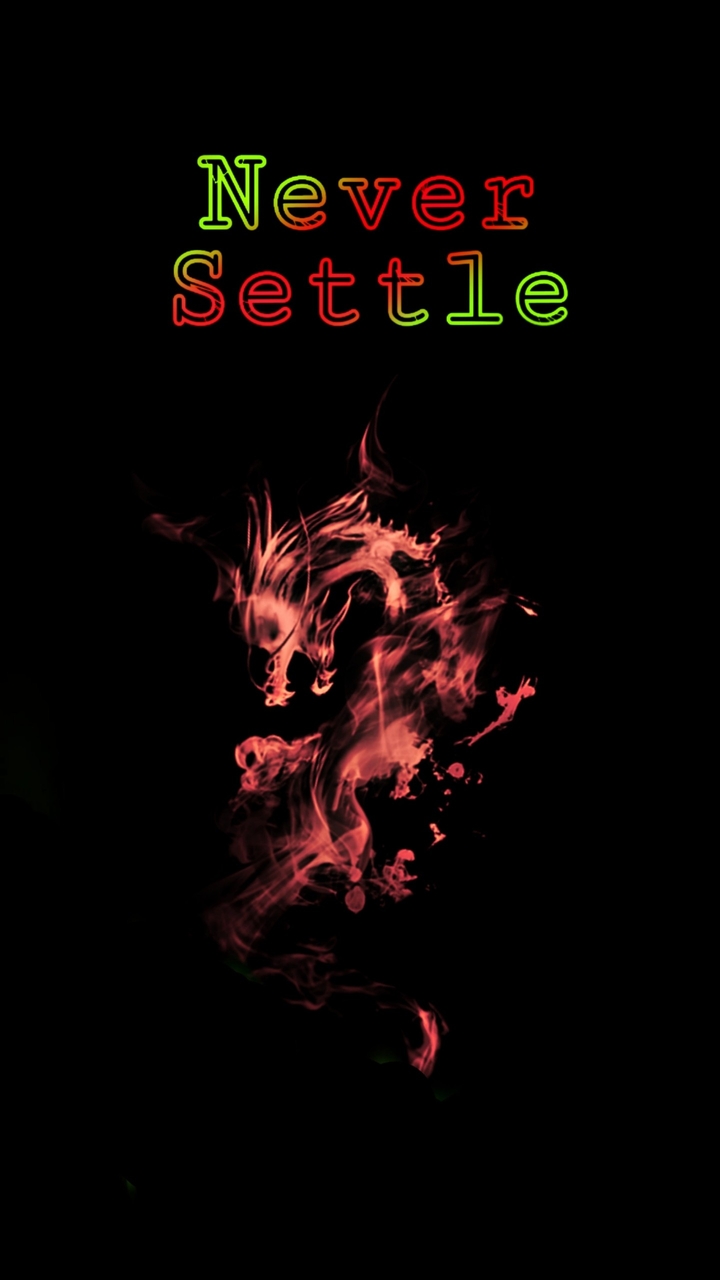 Never Settle