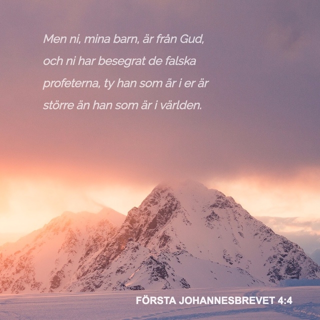 Första Johannes 4:4