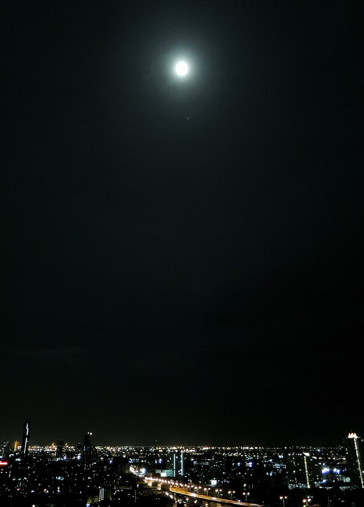 Moon & City