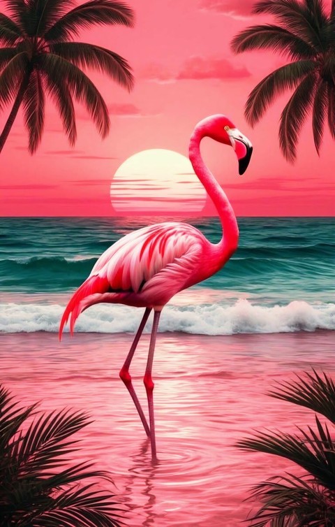 Wave, tropic achtergronden