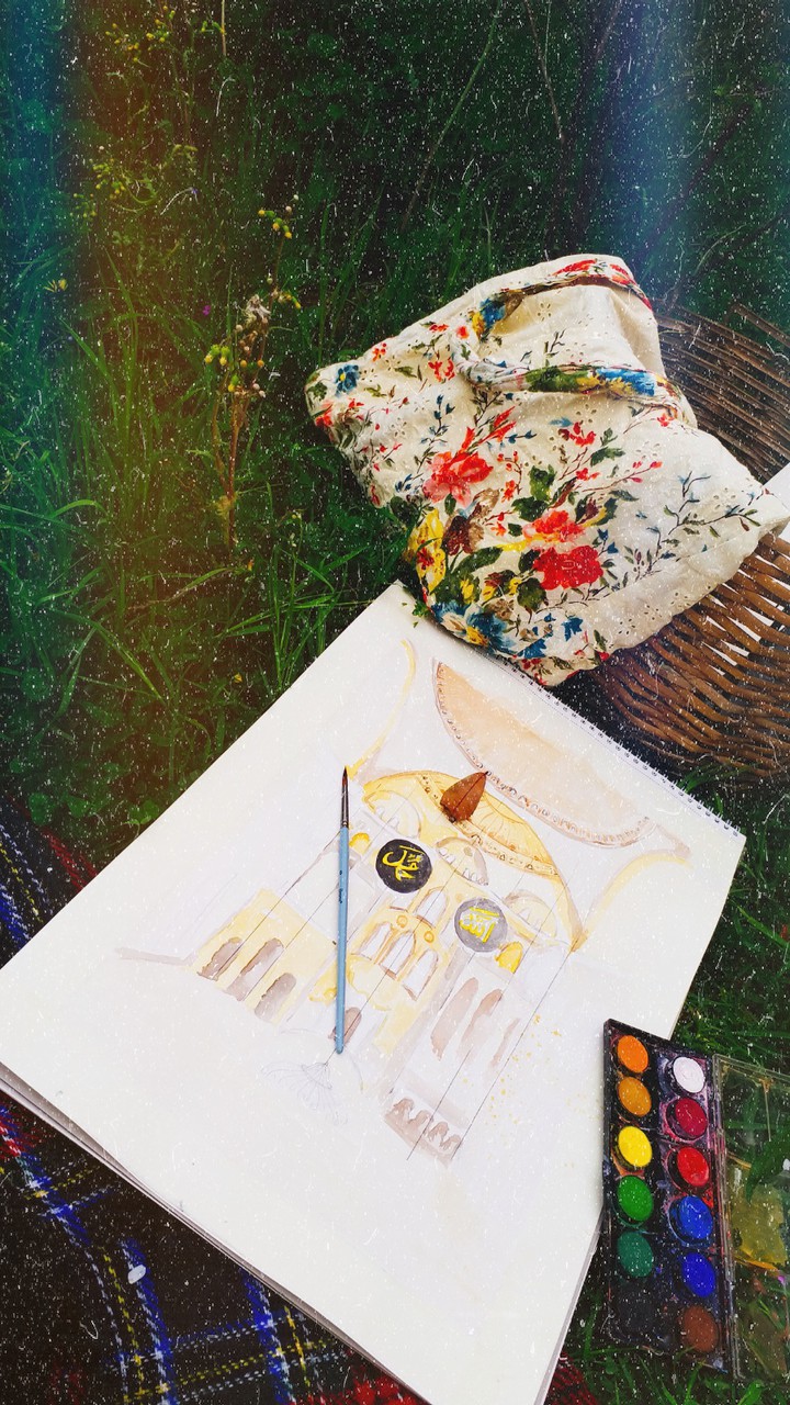 picnic and art time