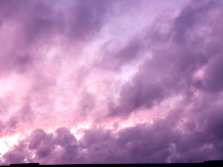 Sunset after a storm