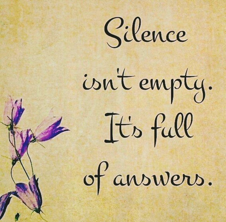 silence