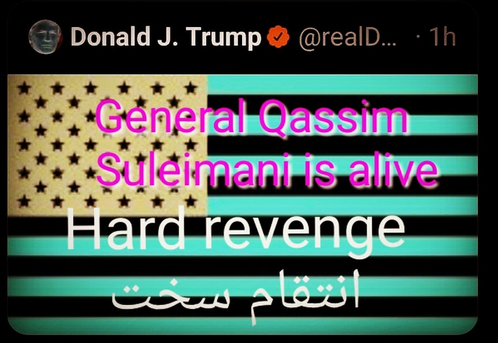 General Qassim Suleimani is alive