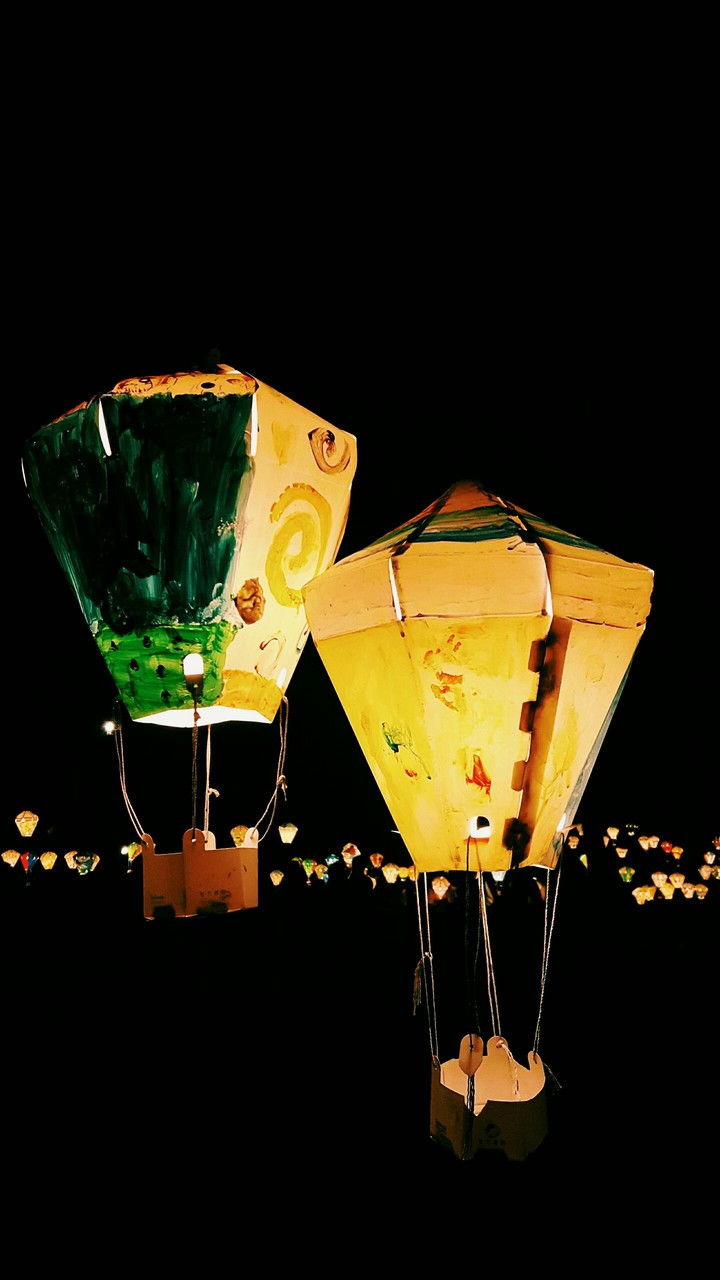 hot air balloon in Taitung