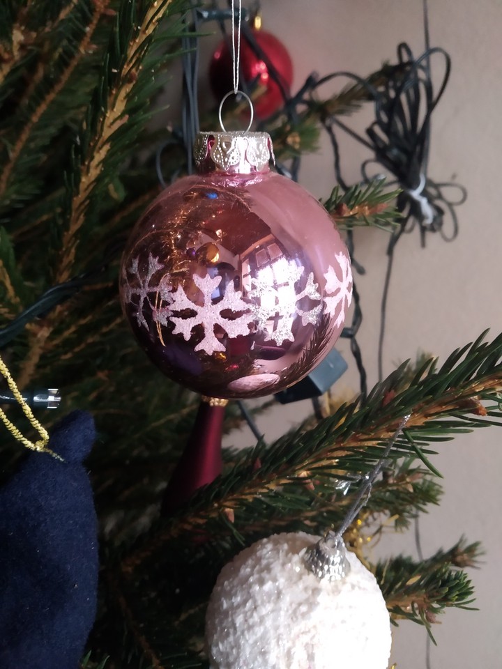 Glass christmas ball