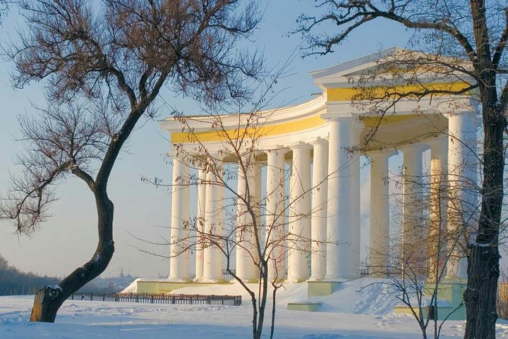 зимняя Одесса
